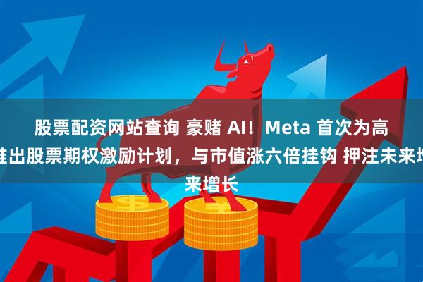 股票配资网站查询 豪赌 AI！Meta 首次为高管推出股票期权激励计划，与市值涨六倍挂钩 押注未来增长